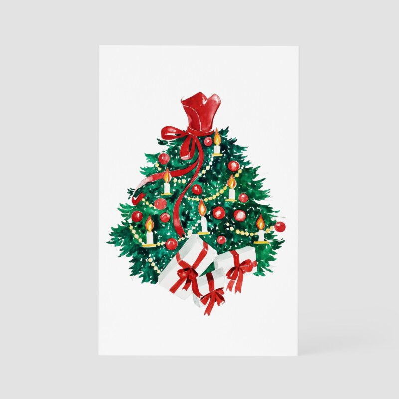 Christmas – Christmas Skirt, DIN B6