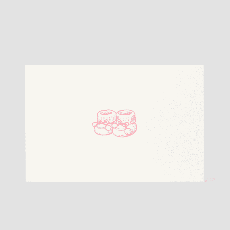 Babyschue Card Ink C B6 Format A000301