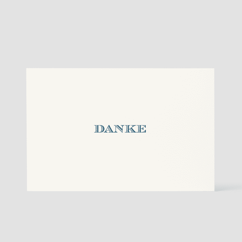 Thank You Card B6 Ld Flapcard A001095