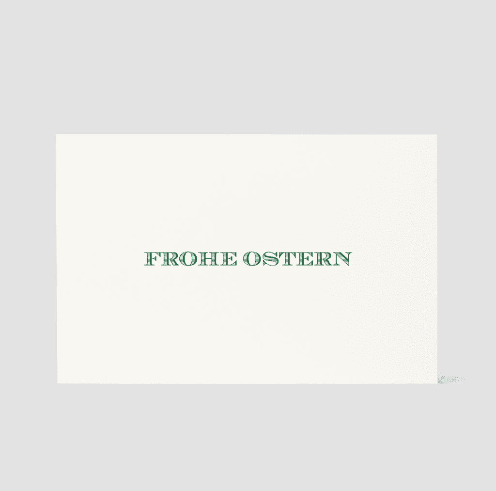 Frohe Ostern B6 Ld